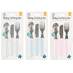 Baby Cutlery Sey BAB464 (Pack size 6)