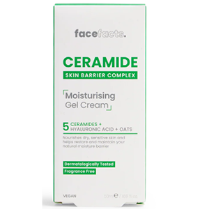 Face facts Ceramide Moisturising Gel Cream GEN016 (Pack size 6)