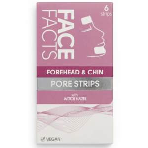 Face facts Forehead & Chin Pore Strips GEN052 (Pack size 12)