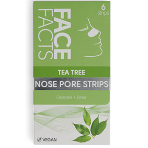 Face facts Tea Tree Nose Pore Strips GEN067 (Pack size 12)