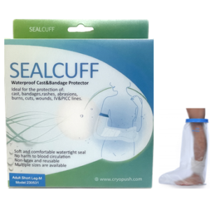 Seal Cuff Leg Cast Cover Short GEN103 (Pack size 1)