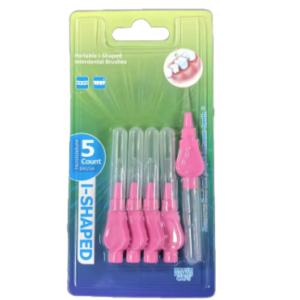 Interdental Brushes Pink 0.6mm GEN127 (pack size 12)
