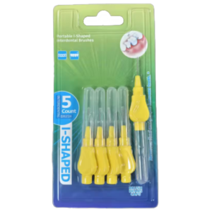 Interdental Brushes Yellow 0.7mm GEN128 (pack size 12)