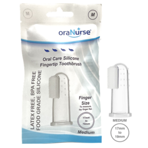 Oranurse Finger Toothbrush Medium GEN202 (pack size 6)