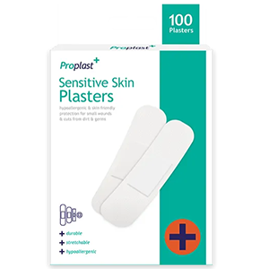 proplast sensitive skin plaster GEN253 (Pack size 6)