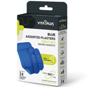 Vitaplus Asst Blue Plasters GEN340 (pack size 6)