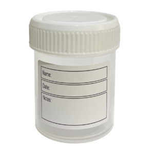 Specimen Container 60ml. (for dispensary use) GEN383 (Sold in packs of 50)
