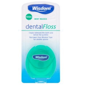 Wisdom Dental Floss 100m. GEN429 (pack size 12)