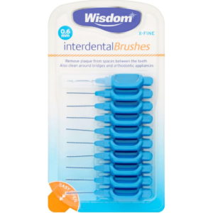 Wisdom Interdental Brush 0.6mm GEN748 (Pack size 12)