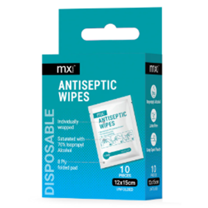 MX Antiseptic Wipes GEN829 (Pack Size 6)