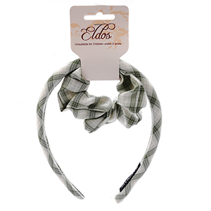 Hair Accessories Alice & Scruncy Set HDR1877 - (Pack size 6)