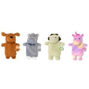 Supersoft Character Hot Water Bottle IL. HOM137330B (Pack size 4 -One of each)