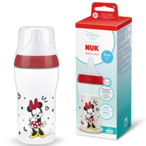 NUK Minnie Bottle 260ml NUK127 (Pack size 6)