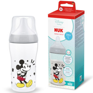 Nuk Mickey Bottle 260ml NUK129 (Pack size 6)
