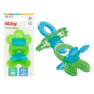 Nuby 2 Chewies NUB086 (pack size 3)