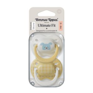 Tommee Tippee Ultimate Fit Soother boys 0-6m TOM433649 (pack size 3)