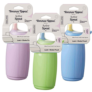 Tommee Tippee Insulated Sporteee Cup 12m+ TOm447800 (pack size 3)
