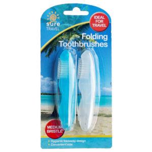 Folding Toothbrushes GEN807 (Pack size 6)