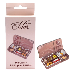 Pill Cutter,Popper & Pill Box Combo MED230 (Pack size 6)